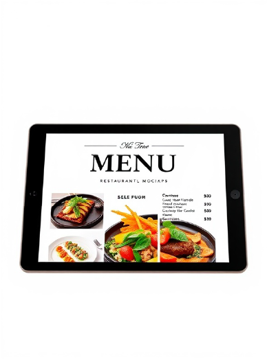 Customer QR menu